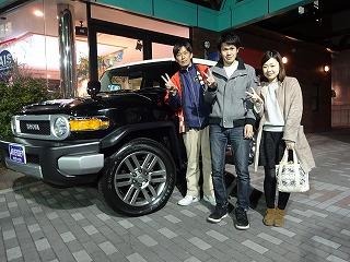 トヨタ　FJクルーザー（本社ショールーム）