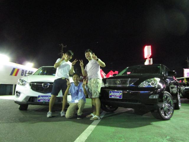 CX-5　・　ハリアー（湘南ｽｰﾊﾟｰｴﾘｱ店）