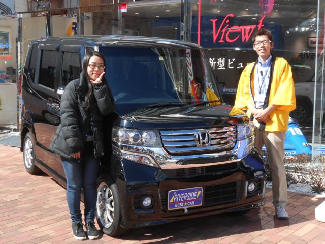 ホンダ　NBOX＋（湘南台ショールーム）