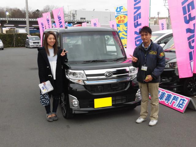 ダイハツ　タントカスタム（エルザ16号町田ショールーム　　　）