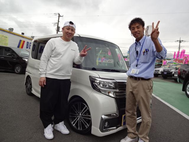 ダイハツ　タントカスタム（湘南スーパーエリア）