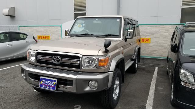 トヨタ　ランドクルーザー70（本社ショールーム）