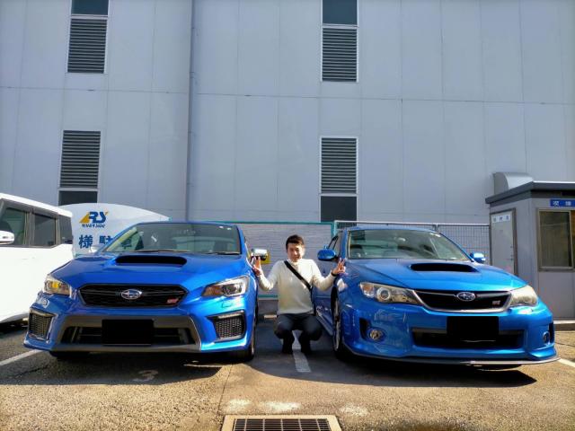WRX　STIタイプS（本社ショールーム）