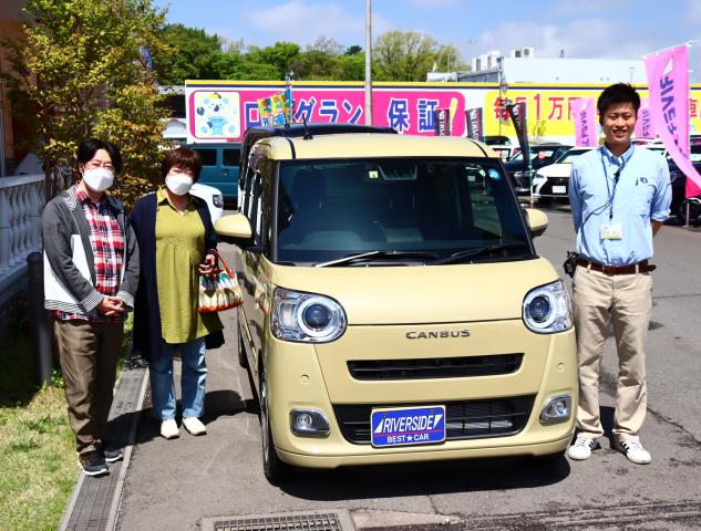 ダイハツ　ムーヴキャンバス（エルザ16号町田ショールーム）